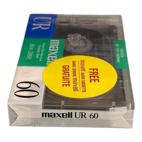 Maxell UR 60 Type I Cassette - Picture 5 of 8